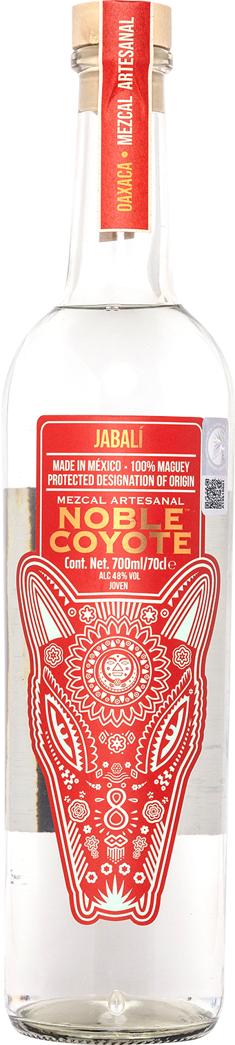 Noble Coyote Jabalí mezcal bottle