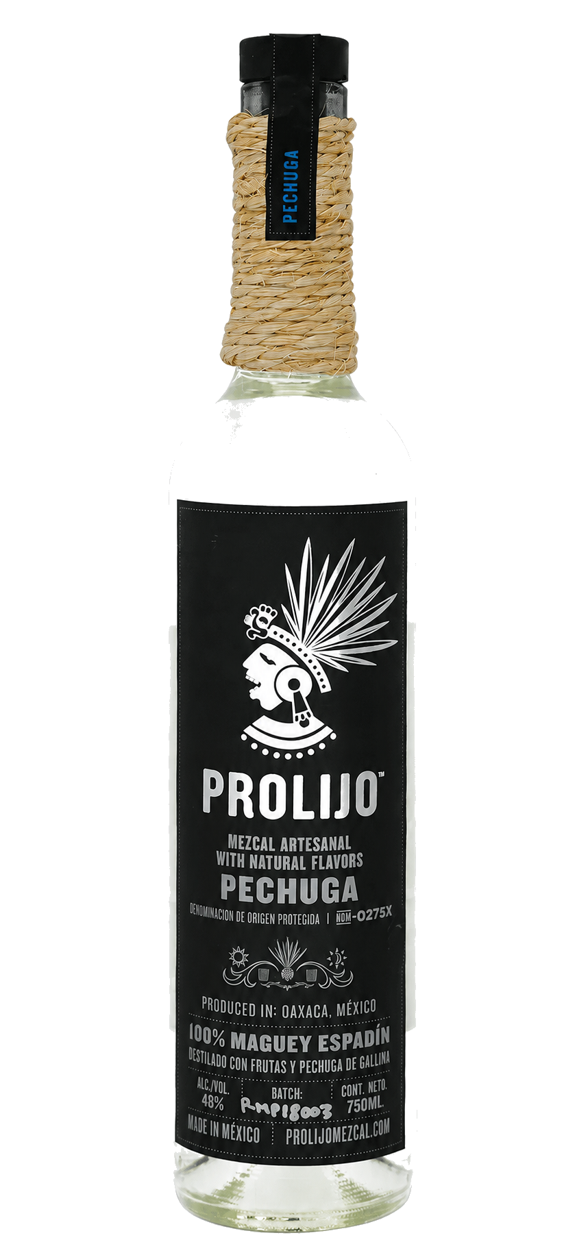 Prolijo Mezcal Artesanal Pechuga bottle