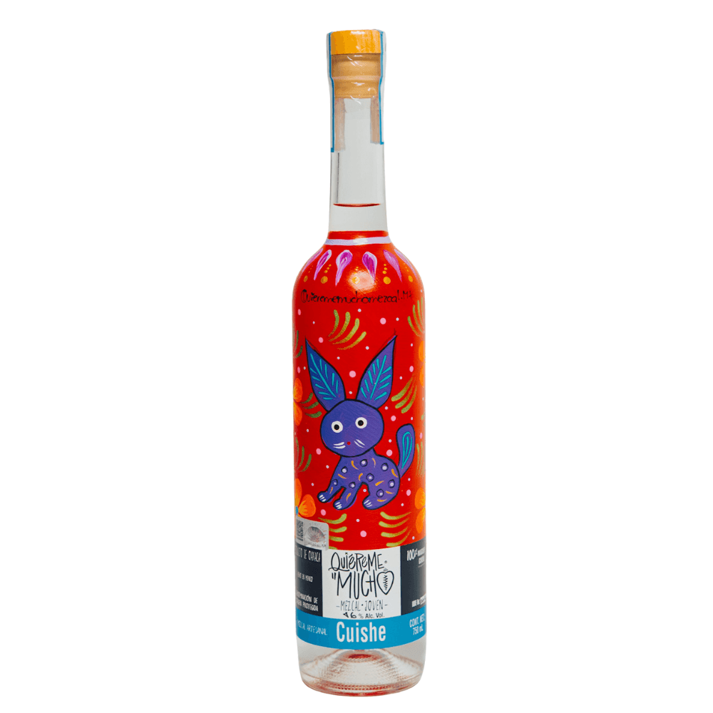 Quiéreme Mucho Cuishe bottle shown as an artwork reference for the Madre Cuishe selection